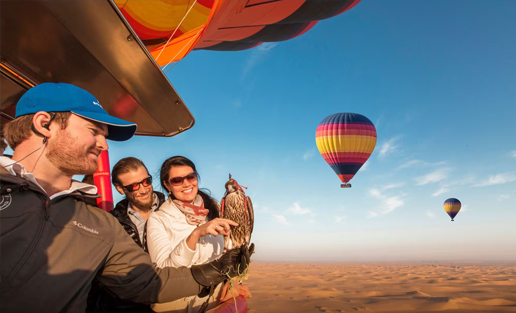 Hot Air Balloon Adventures in Dubai: Perfect for Couples and Friends